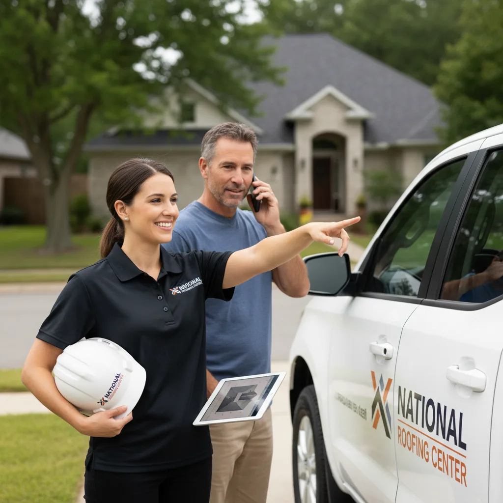 National Roofing Center customer support in Crandall